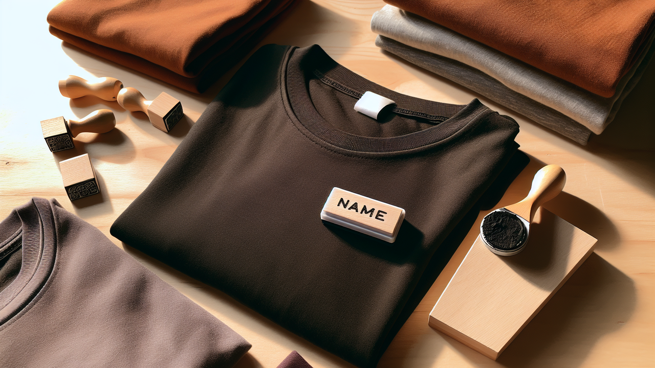 Carimbo com Tinta Branca para Roupas Escuras: Como Funciona?