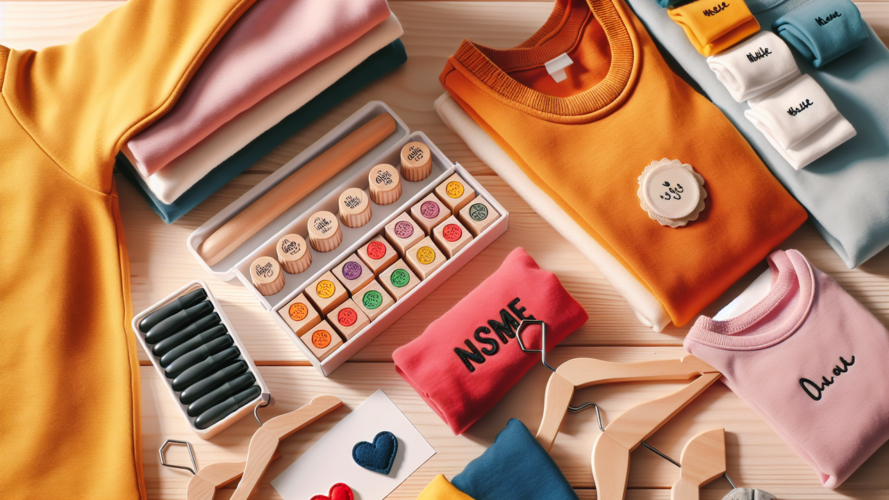 Carimbo de Nome para Roupa Infantil: Guia Completo para Mães e Pais