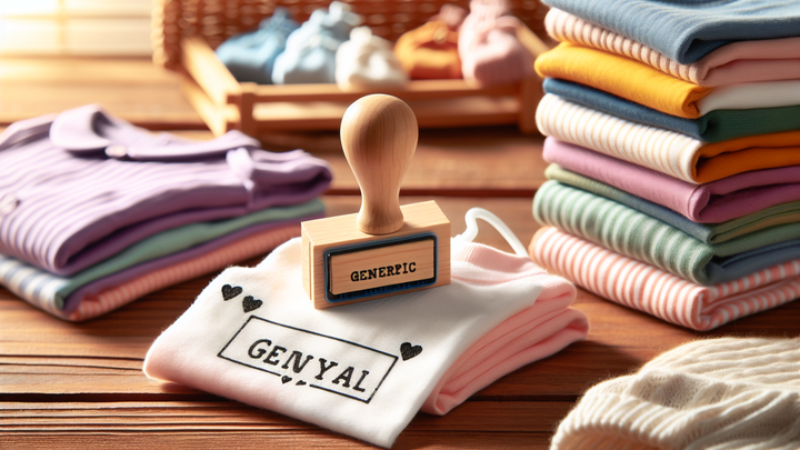 Como Identificar as Roupas do Seu Bebê com um Carimbo Personalizado