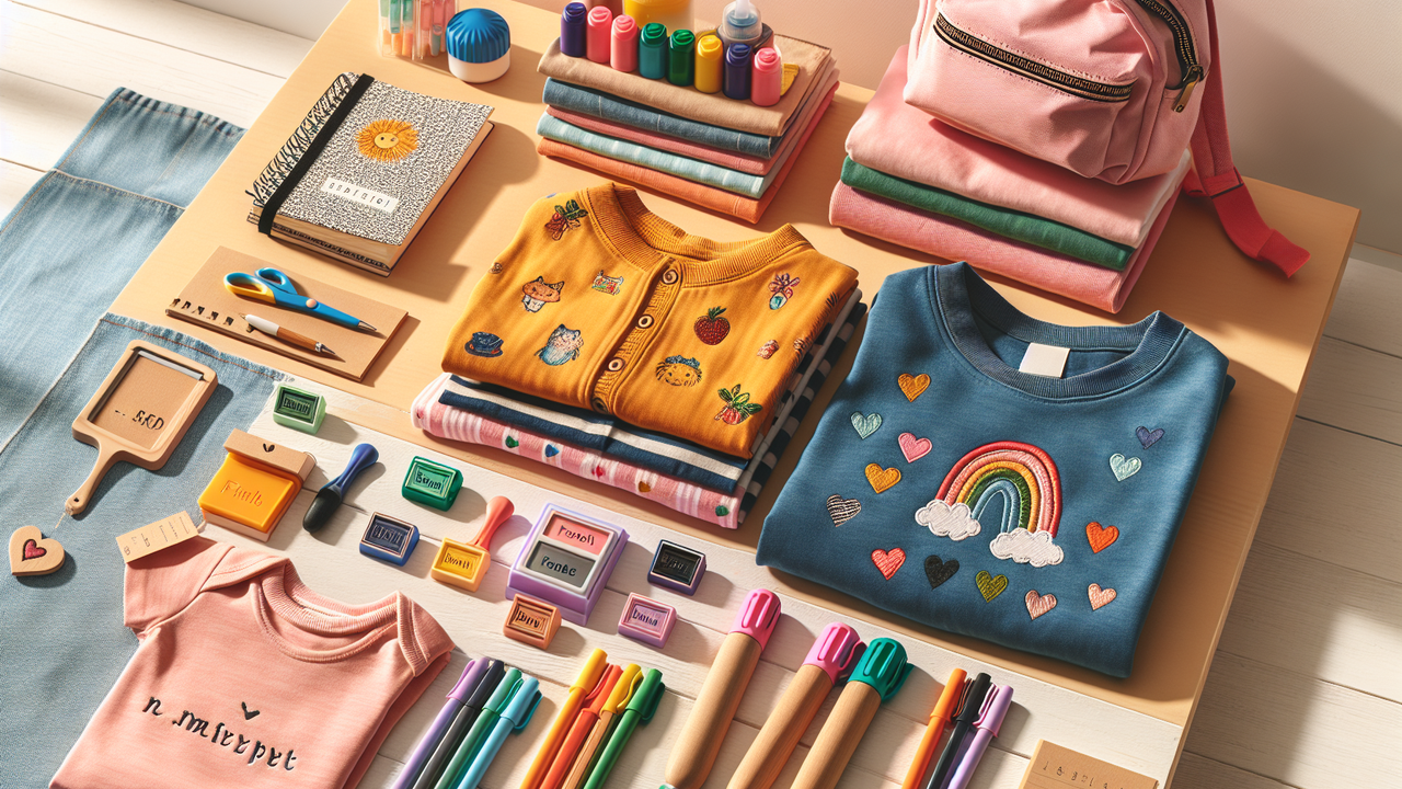 Carimbo para Roupa de Escola: Como Funciona e Por Que Vale a Pena