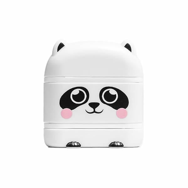 Carimbo Personalizável 2 em 1 (Tinta Branca + Preta) + Presente (120 Adesivos Personalizados) [FRETE GRÁTIS]